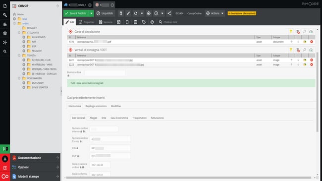 Focaccia Group Digitizes Core Business Processes with Pimcore